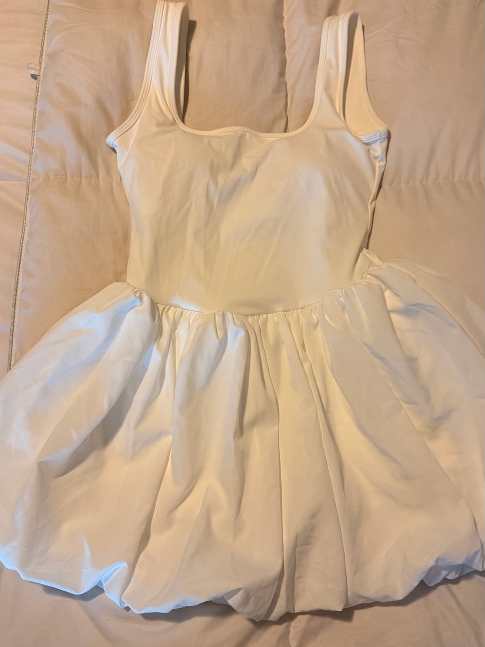 White Active Romper